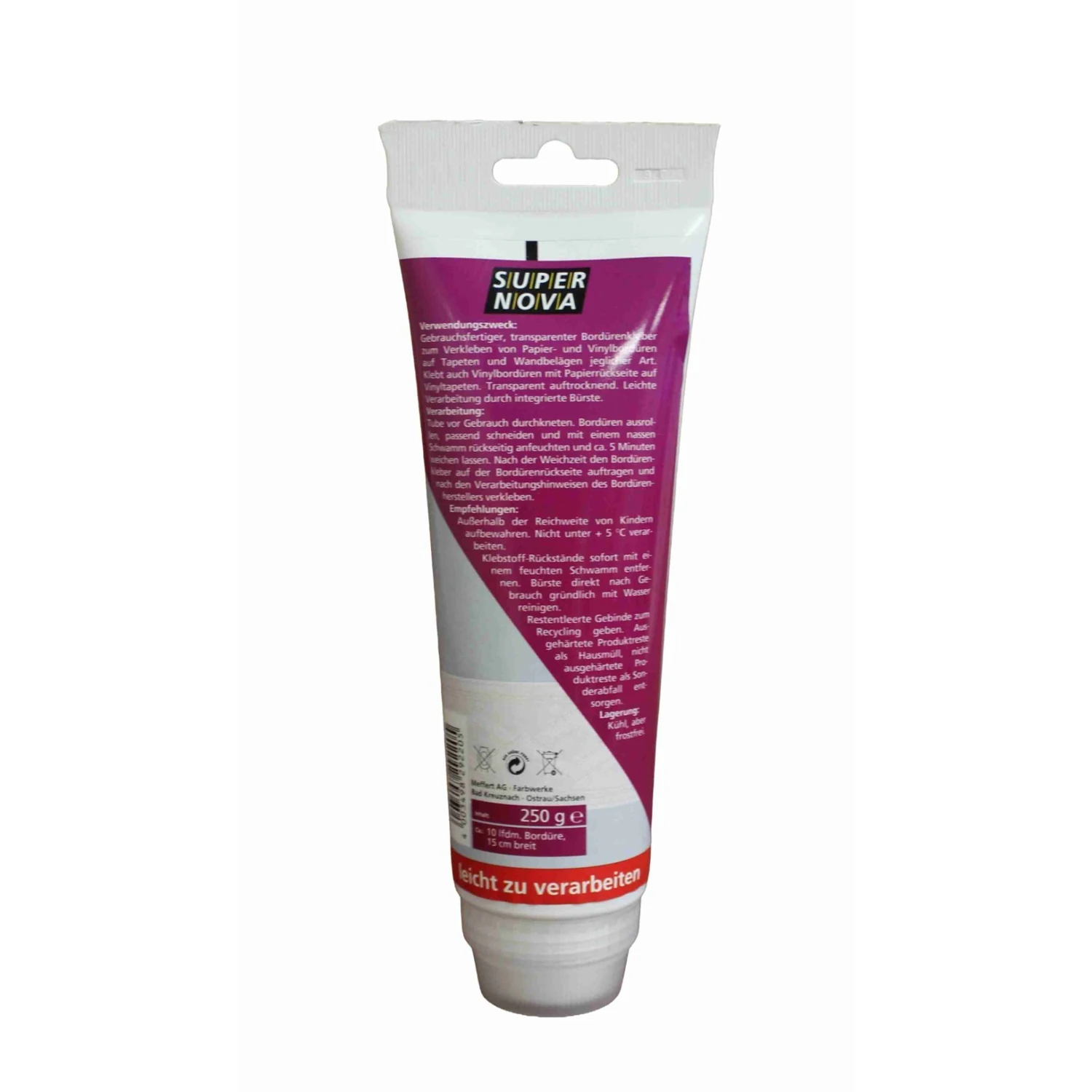 Meffert Bordürenkleber transparent Tube 250 g