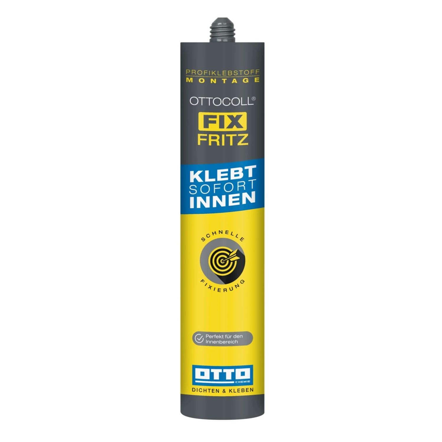 Ottocoll FIXFRITZ Montagekleber weiß, Kartusche 310 ml