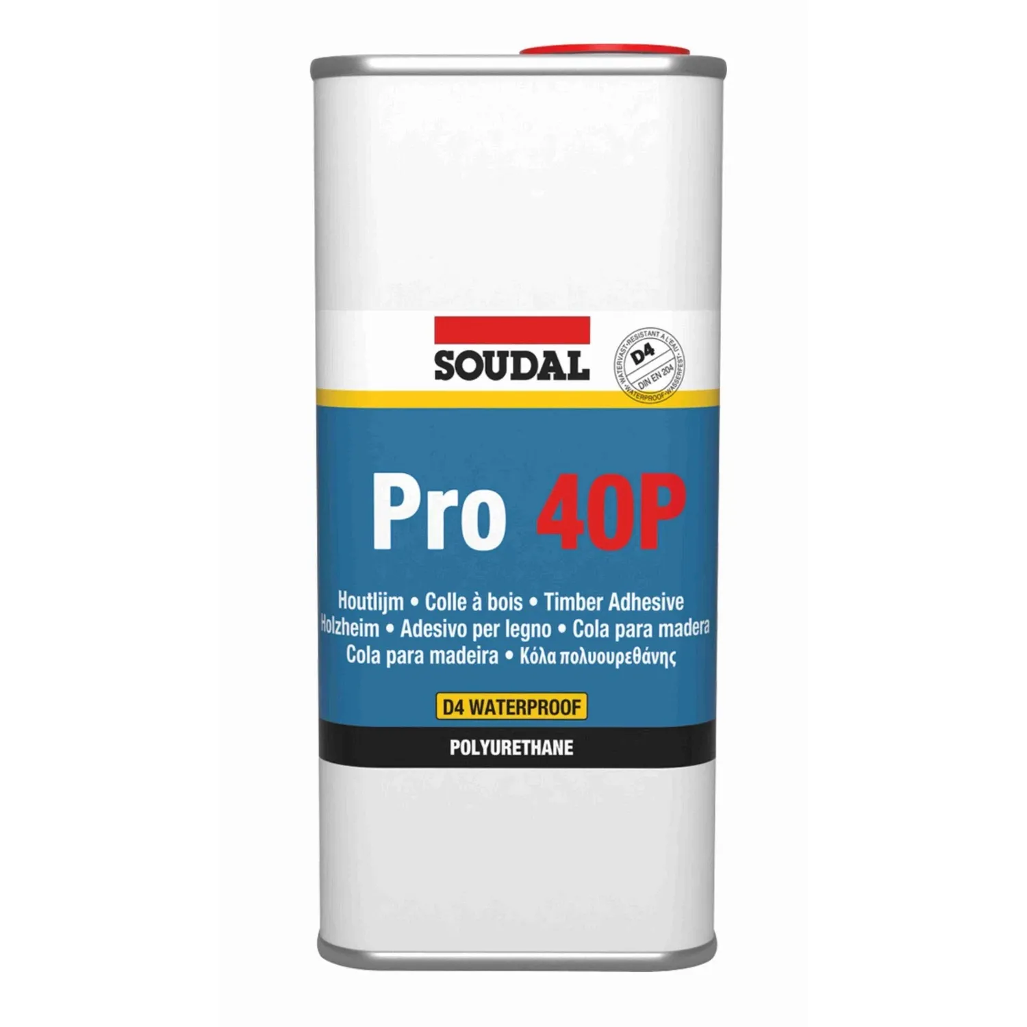 Soudal PU-Holzleim wasserfest 5 kg