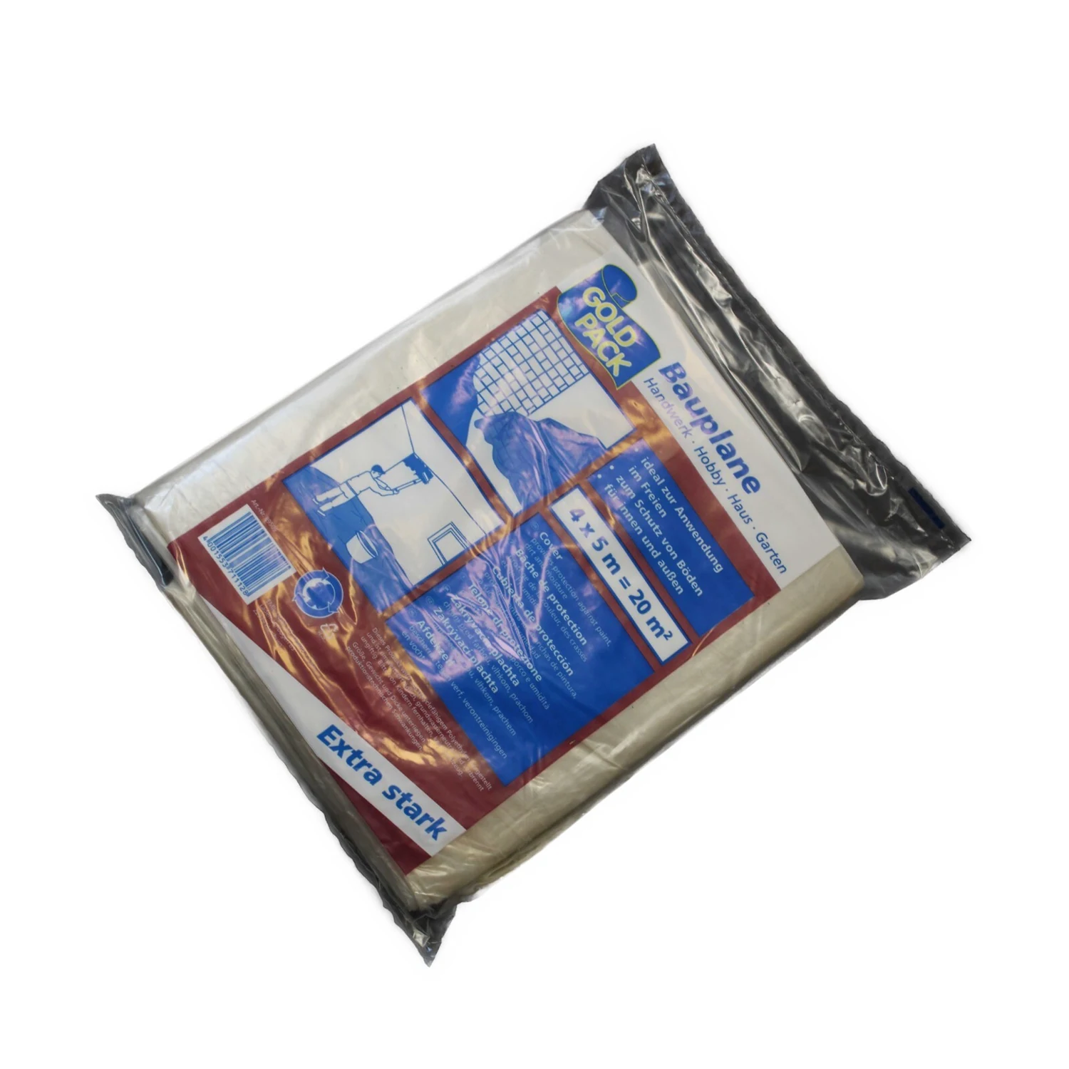 Gold Pack Abdeckplane Typ 50 extra stark 4 x 5 m